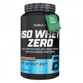 BioTechUSA Iso Whey Zero lactose free (eper) tejsavó fehérjepor 908g