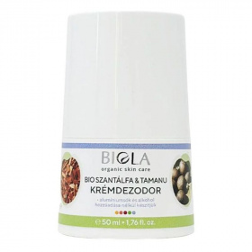 Biola bio szantálfa-tamanu krémdezodor 50ml