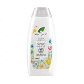 Dr.Organic bio illatmentes babafürdető körömvirággal 250ml