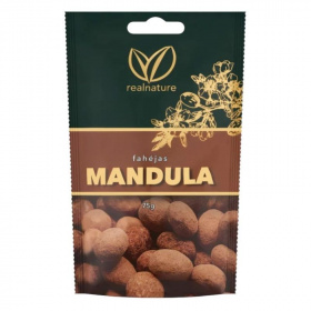 Real Nature tejcsokoládés-fahéjas mandula 75g