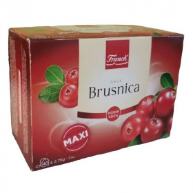 Franck tea vörös áfonya maxi 40x2,75g 110g