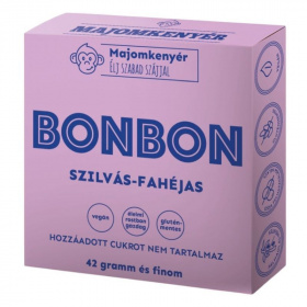 Majomkenyér bonbon szilva-fahéj vegán 42g