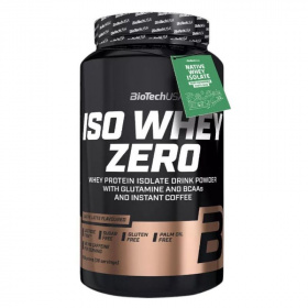 BioTechUSA Iso Whey Zero lactose free (caffé latte) tejsavó fehérjepor 908g