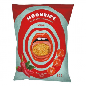 Moonrice rizs chips paprikás 60g