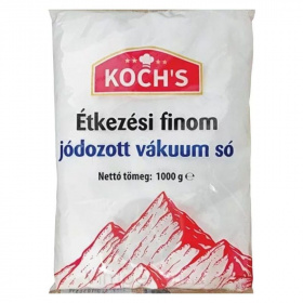 Kochs étkezési só finom jódozott 1000g