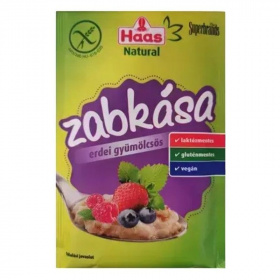 Haas natural erdei gyümölcs zabkása 50g