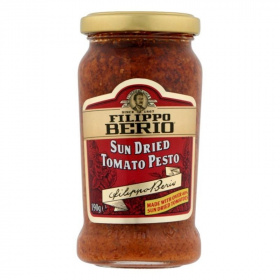 Filippo Berio Sun Dried Tomato Pesto fűszerszósz szárított paradicsommal 190g