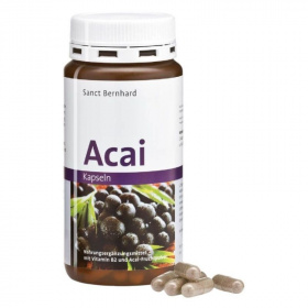 Sanct Bernhard Acai berry 500mg kapszula 180db