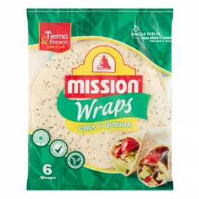 Mission wrap chia&quinoa 370g