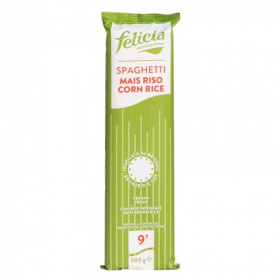 Felicia bio gluténmentes tészta kukorica-rizs spagetti 500g