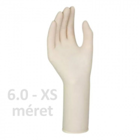 Santex anatomic latex vizsgáló kesztyű púdermentes (6.0, XS) 100db