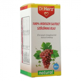 Dr. Herz 100% hidegen sajtolt szőlőmag olaj 50ml