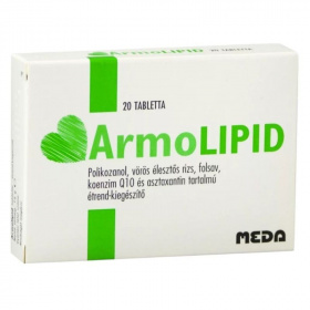 Armolipid tabletta 20db