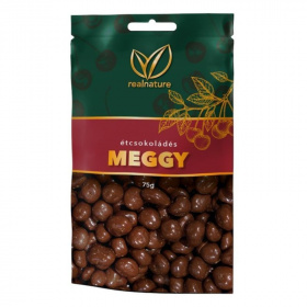 Real Nature étcsokoládés meggy 75g