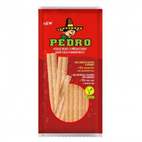 Pedro cola belts savanyú gumicukor vegán 80g