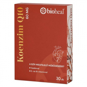 Bioheal Koenzim Q10 szerves Szelén E- és B1-vitaminnal lágykapszula 70db