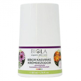 Biola bio bíbor kasvirág krémdezodor 50ml