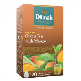 Dilmah zöld tea mango 20db