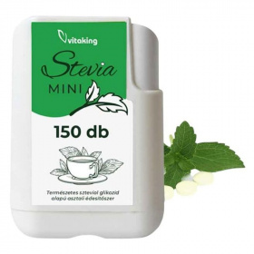 Vitaking Stevia tabletta 150db