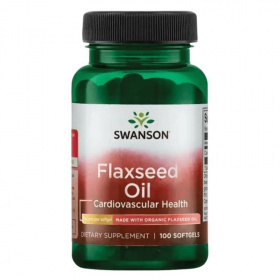 Swanson Flaxseed oil lenmag olaj koncentrátum kapszula 100db