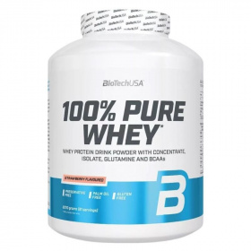 BioTechUSA 100% Pure Whey (eper) tejsavó fehérjepor 2270g