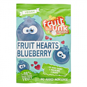 Fruitfunk gyümölcssnack szív áfonya 16g