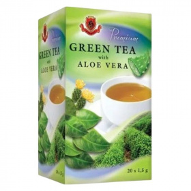 Herbex Premium zöld tea aloe verával 20db