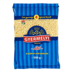 Gyermelyi abc tészta 4 tojásos 500g