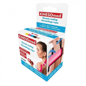 Kinesomed Kinesio tape (szalag, 5cmx5m) rózsaszín 1db