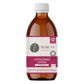 Pure Vi liposzómás lutein grapefruit ízű folyékony étrend-kiegészítő 300ml