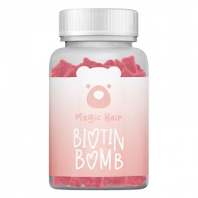 Magic Hair Biotin Bomb gumivitamin - erdei gyümölcs 60db