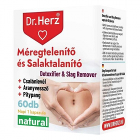 Dr. Herz Méregtelenítő és Salaktalanító kapszula 60db