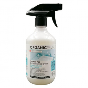 Organic People öko fürdőszoba- és csempetisztító spray (bio citrommal és almaecettel) 500ml