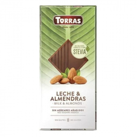 Torras stevia tejcsoki mandula gm.hcm 125g