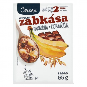 Cornexi zabkása banán-csoki 55g