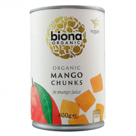 Biona bio mangó darabok (mangólében) 400g