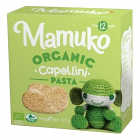 Mamuko bio babatészta capellini 320g