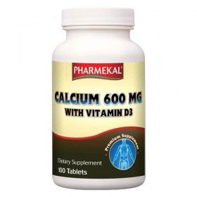 Pharmekal Calcium 600mg + D3 300IU tabletta 100db