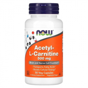 Now Acetyl L-Carnitine 500mg kapszula 50db