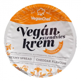 Veganchef kenhető növényi krém (cheddar) 150g