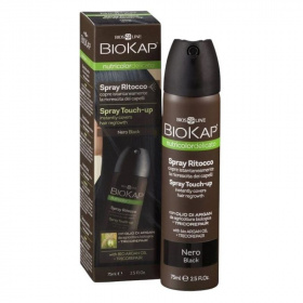 Biokap Nutricolor Hajtőszínező spray - fekete 75ml