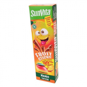 Sunvita fruit sticks mangó 5 db 100g