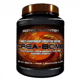 Scitec crea-bomb por pink lemon 660g