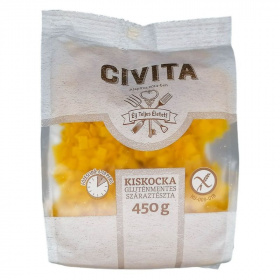 Civita kukorica száraztészta (kiskocka) 450g