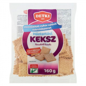 Detki cukormentes háztartási keksz 160g