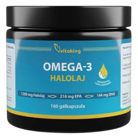 Vitaking Halolaj 1200mg gélkapszula 160db