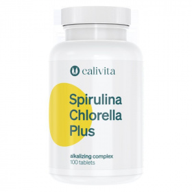 Calivita Spirulina Chlorella PLUS tabletta 100db