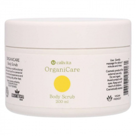 Calivita OrganiCare body scrub testradír 200ml