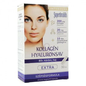 Interherb Kollagén hyaluronsav extra kapszula 30db