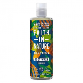 Faith in nature tusfürdő sheavaj argánolaj 400ml